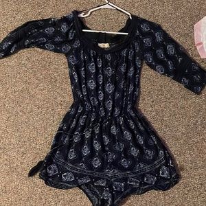 Hollister Medium Blue Romper
